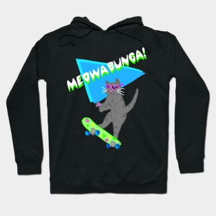 Meowabunga Kitty Cat Hoodie